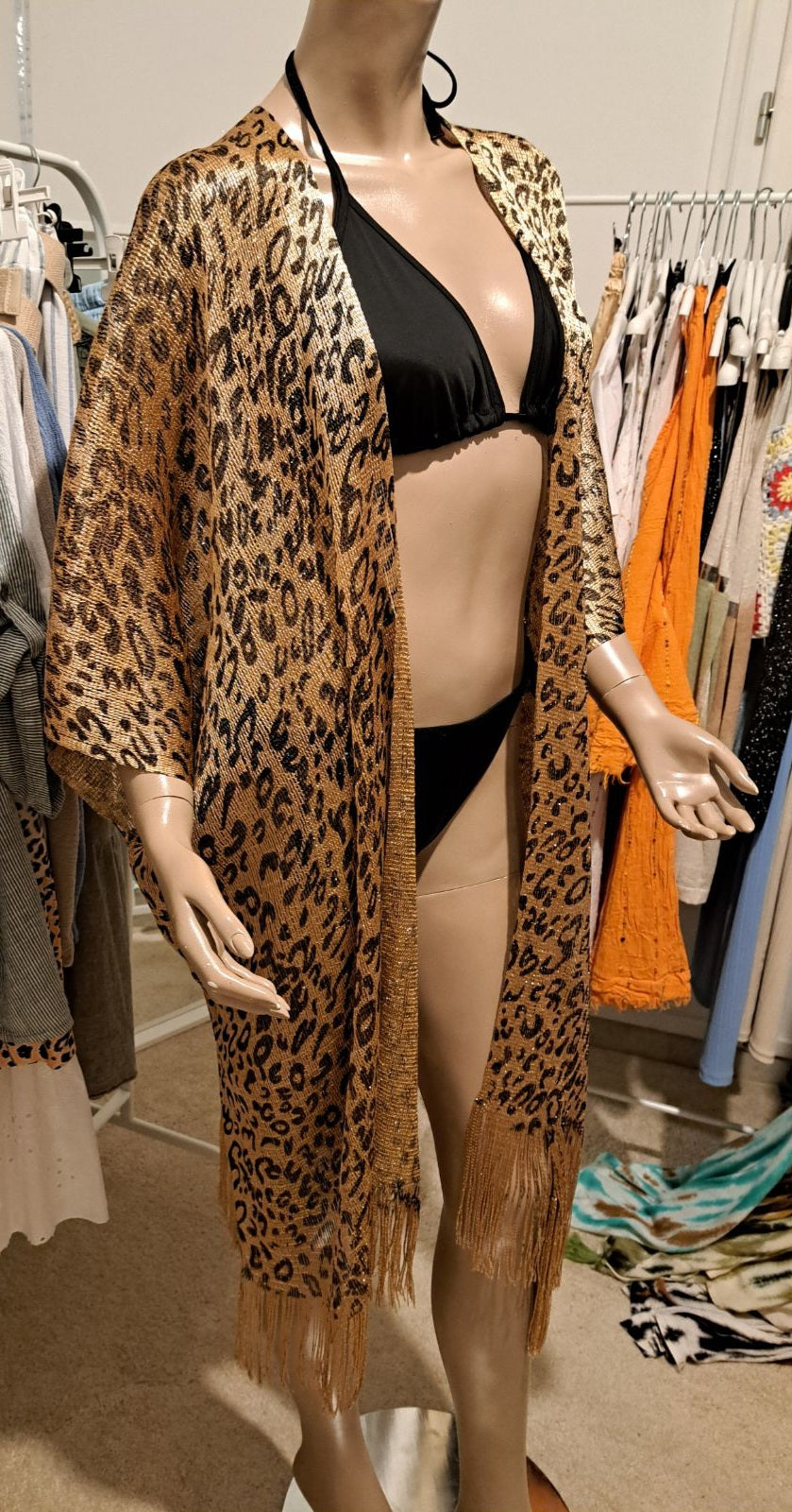 PAERO CHIC DORE LEOPARD